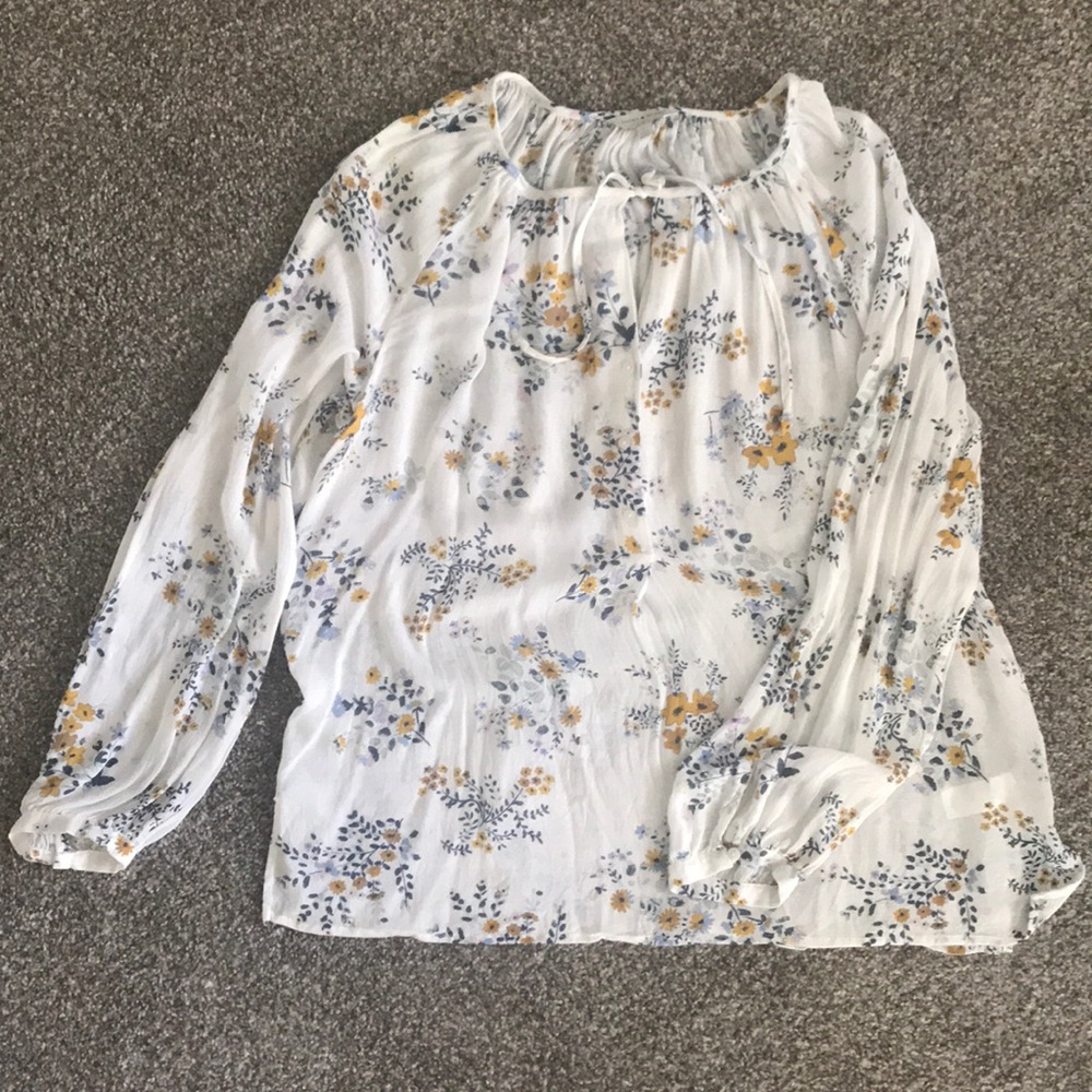 Lucky Brand Floral Blouse